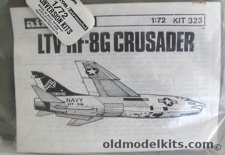 Airmodel 1/72 LTV RF-8G Crusader Conversion Kit - Bagged, 323 plastic model kit